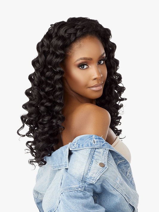 SENSATIONNEL 9CS Textured Clip-In WILD ONE 14″