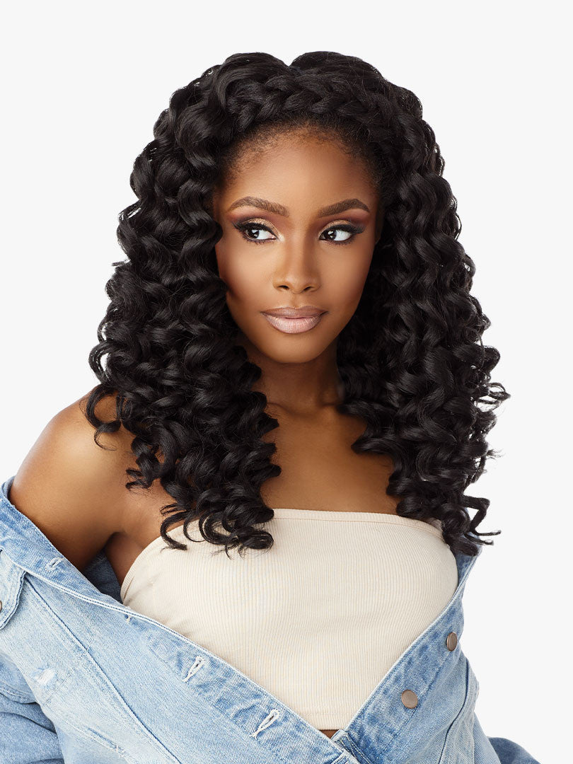 SENSATIONNEL 9CS Textured Clip-In WILD ONE 14″