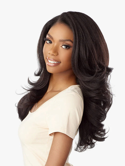 SENSATIONNEL Synthetic Curls Kinks N Co Glueless Kinky Edges - 13X6 Kinky Blow Out 20"