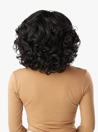 SENSATIONNEL Synthetic Curls Kinks N Co Glueless Kinky Edges - 13X6 Kinky Body Wave 14"