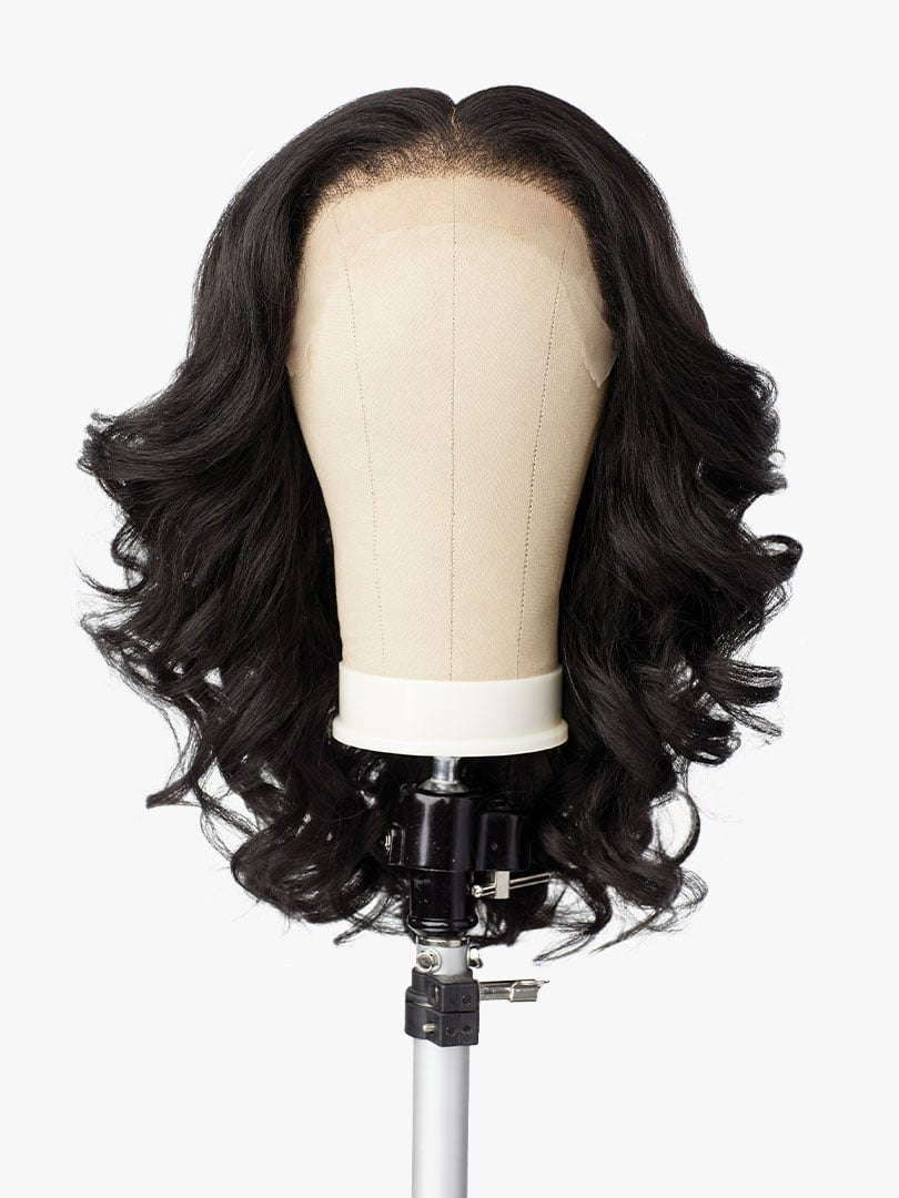 SENSATIONNEL Synthetic Curls Kinks N Co Glueless Kinky Edges - 13X6 Kinky Body 18"