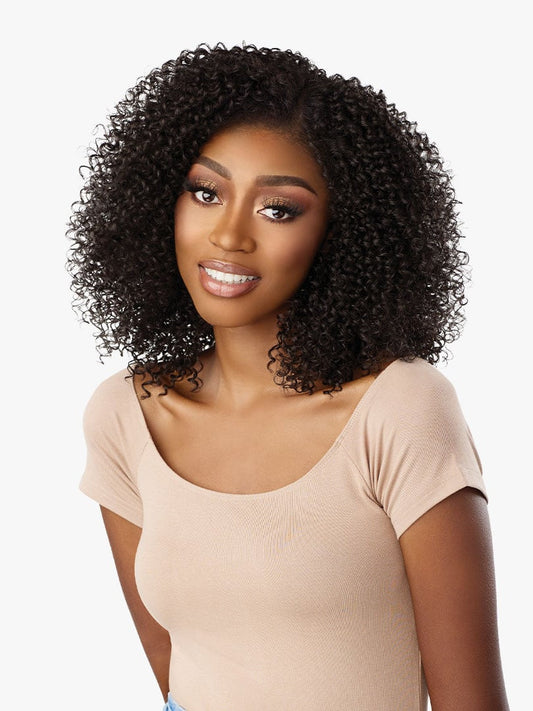 SENSATIONNEL Synthetic Curls Kinks N Co Glueless Kinky Edges - 13X6 Kinky Coily 16"