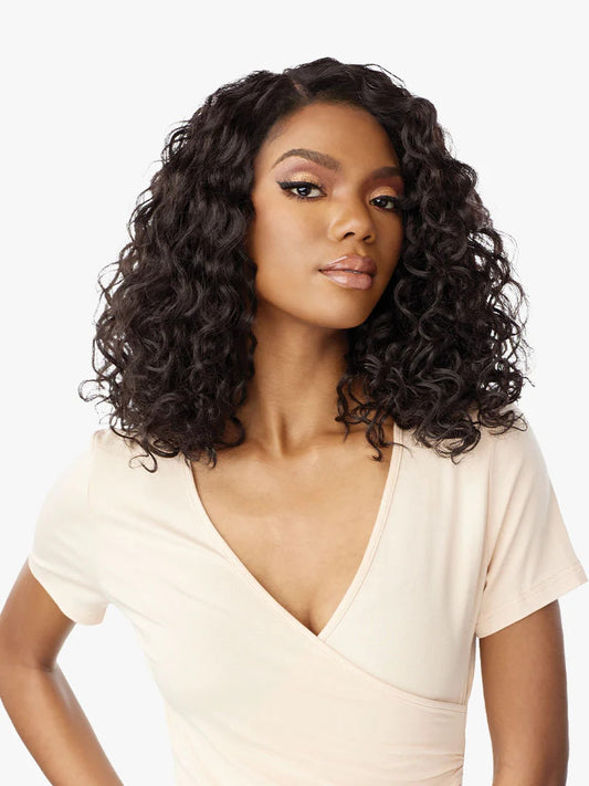 SENSATIONNEL Synthetic Curls Kinks N Co Glueless Kinky Edges - 13X6 Kinky Natural Wave 14"