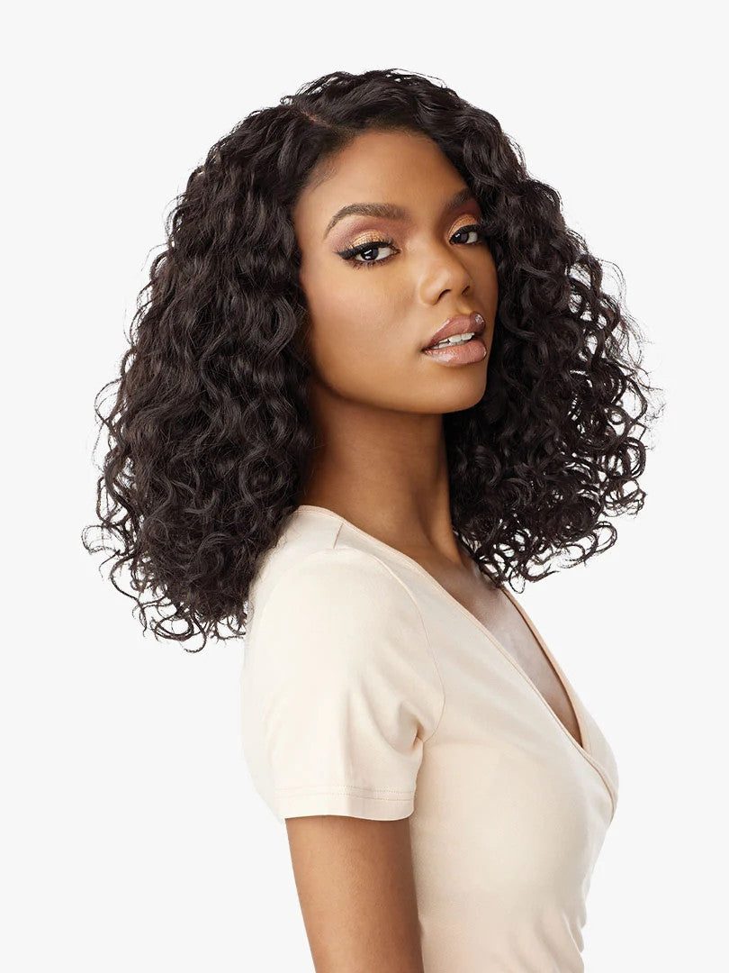 SENSATIONNEL Synthetic Curls Kinks N Co Glueless Kinky Edges - 13X6 Kinky Natural Wave 14"