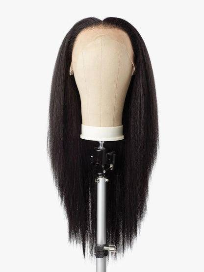 SENSATIONNEL Synthetic Curls Kinks N Co Glueless Kinky Edges - 13X6 Kinky Straight 24"
