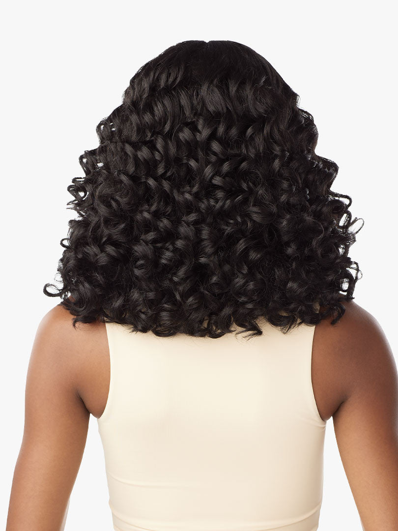 SENSATIONNEL Synthetic Curls Kinks N Co Glueless Kinky Edges - Y-PART SPIRAL CURL 14"