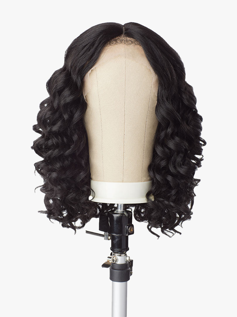 SENSATIONNEL Synthetic Curls Kinks N Co Glueless Kinky Edges - Y-PART SPIRAL CURL 14"
