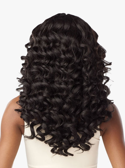 SENSATIONNEL Synthetic Curls Kinks N Co Glueless Kinky Edges - Y-PART KINKY WAND CURL (20"-24")
