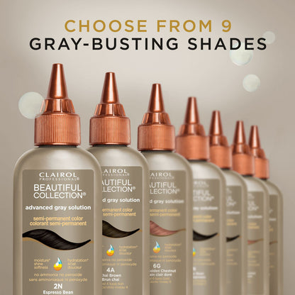 Clairol Beautiful Advanced Gray Solution Semi-Permanent hair color