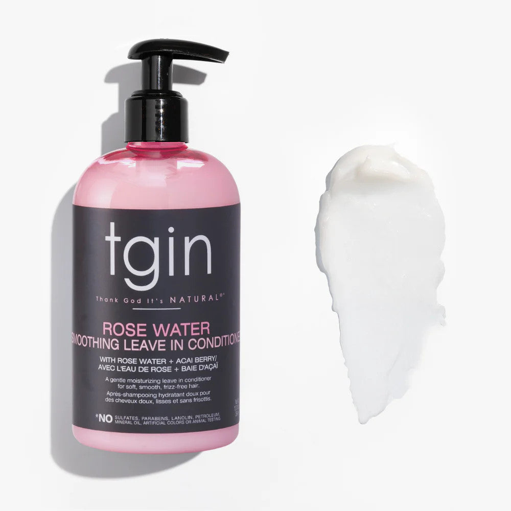 TGIN Rose Water Smoothing Leave In Conditioner (13 oz)