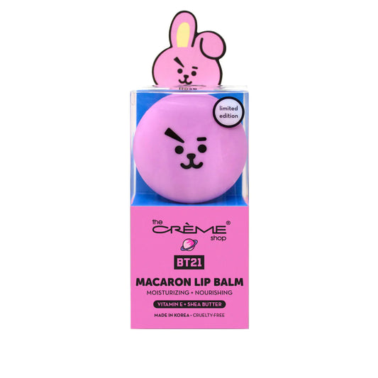 THE CREME SHOP BT21 COOKY Macaron Lip Balm - Rose