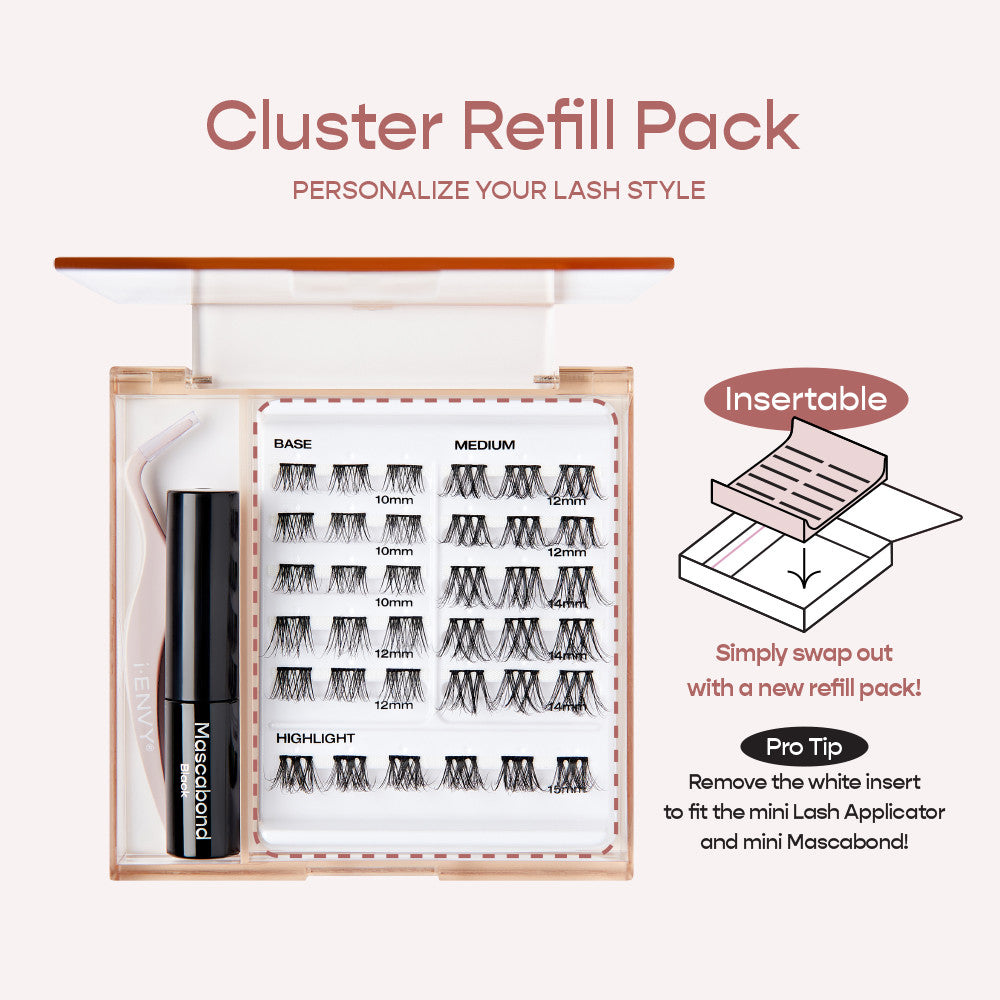 KISS i Envy Neutral Cluster Palette Refill Pack – Mixed