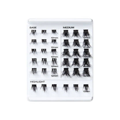 KISS i Envy Dramatic Cluster Palette Refill Pack - Mixed