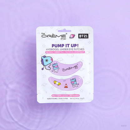 THE CREME SHOP BT21 "Pump it up!" MANG Hydrogel Under Eye Patches