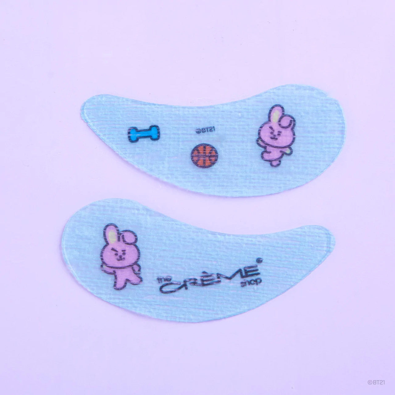 THE CREME SHOP BT21 "Brighten Up" COOKY Hydrogel Under Eye Patches