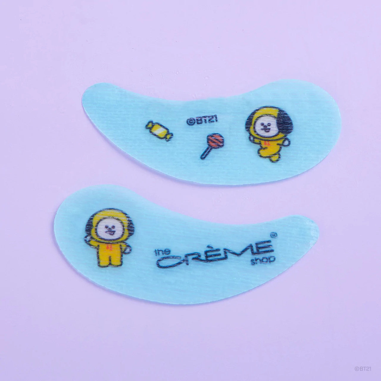 THE CREME SHOP BT21 "Work Hard, Rest Hard!" CHIMMY Hydrogel Under Eye Patches