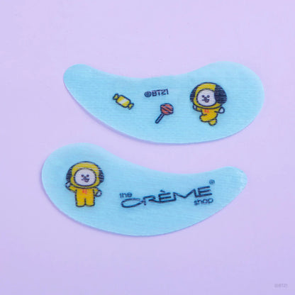 THE CREME SHOP BT21 "Work Hard, Rest Hard!" CHIMMY Hydrogel Under Eye Patches