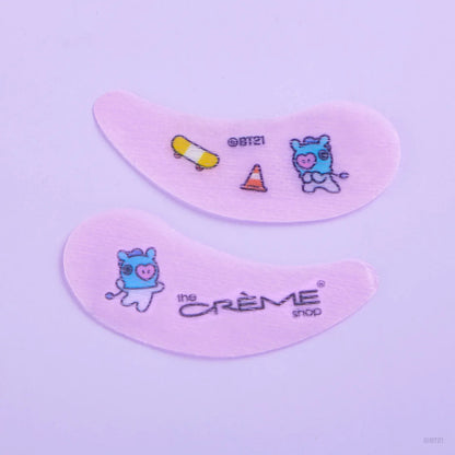THE CREME SHOP BT21 "Pump it up!" MANG Hydrogel Under Eye Patches