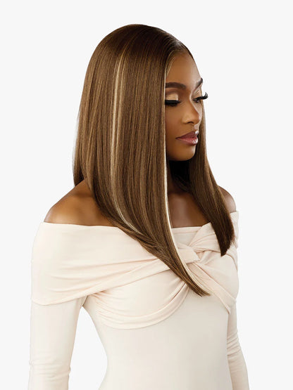 SENSATIONNEL Crowned Edge 13X5 Synthetic HD Lace Wig - Blunt Lob 15"