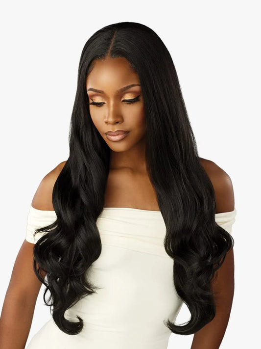 SENSATIONNEL Crowned Edge 13X5 Synthetic HD Lace Wig - EURO BODY 28″