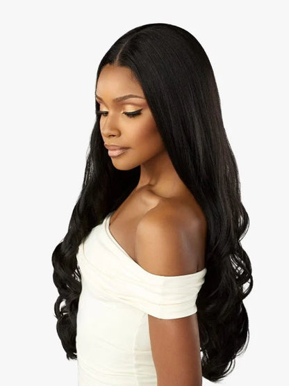 SENSATIONNEL Crowned Edge 13X5 Synthetic HD Lace Wig - EURO BODY 28″
