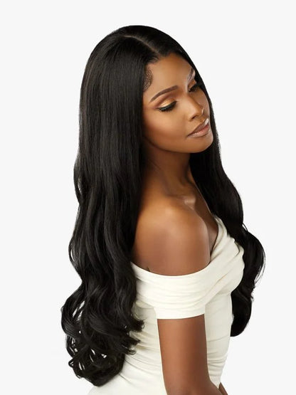 SENSATIONNEL Crowned Edge 13X5 Synthetic HD Lace Wig - EURO BODY 28″