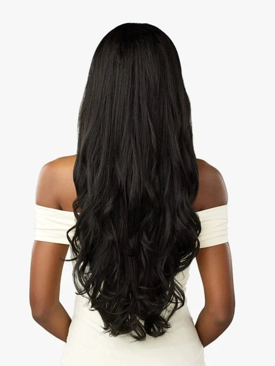 SENSATIONNEL Crowned Edge 13X5 Synthetic HD Lace Wig - EURO BODY 28″