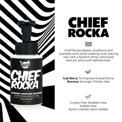 The Doux Chief Rocka Xtreme Moisture Mousse (8oz)
