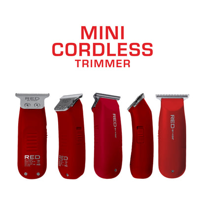 RED Cordless Rechargeable Mini Trimmer