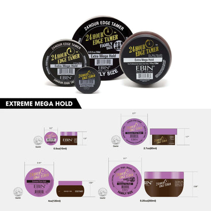 Ebin New York  24 Hour Egde Tamer (Extra Mega Hold)