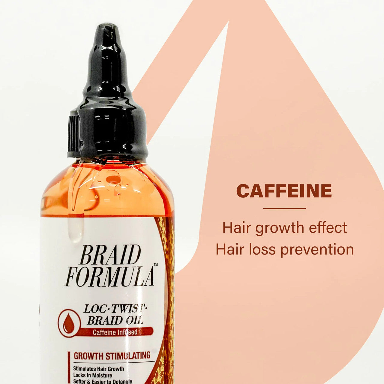 Ebin New York Braid Formula Loc, Twist, and Braid Oil - Growth Stimulating