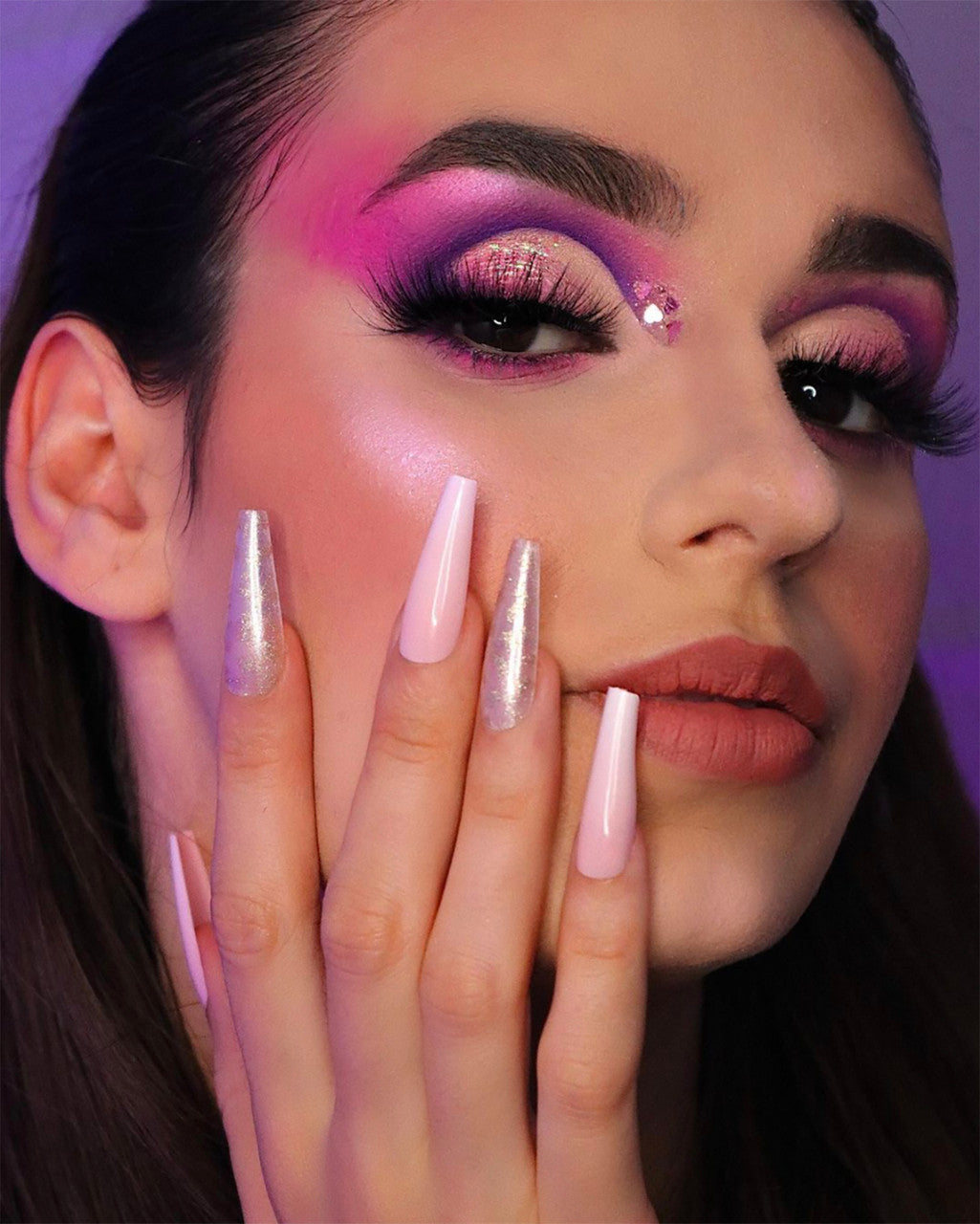 CALA Nail Creations Lux Long Coffin (Ombre)