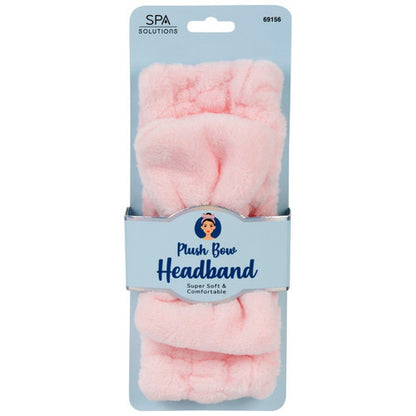 CALA Plush Bow Headband (Pink)