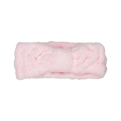 CALA Plush Headband Duo (Pink/Checker)