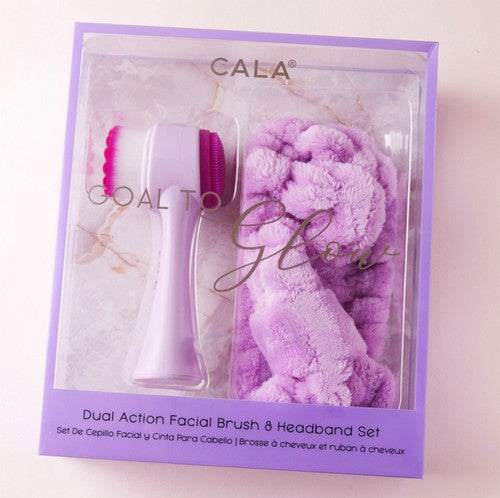 CALA Goal to Glow Brush Headband (Purple)