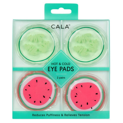CALA Hot & Cold Eye Pads Cucumber/Watermelon (2 Pairs)