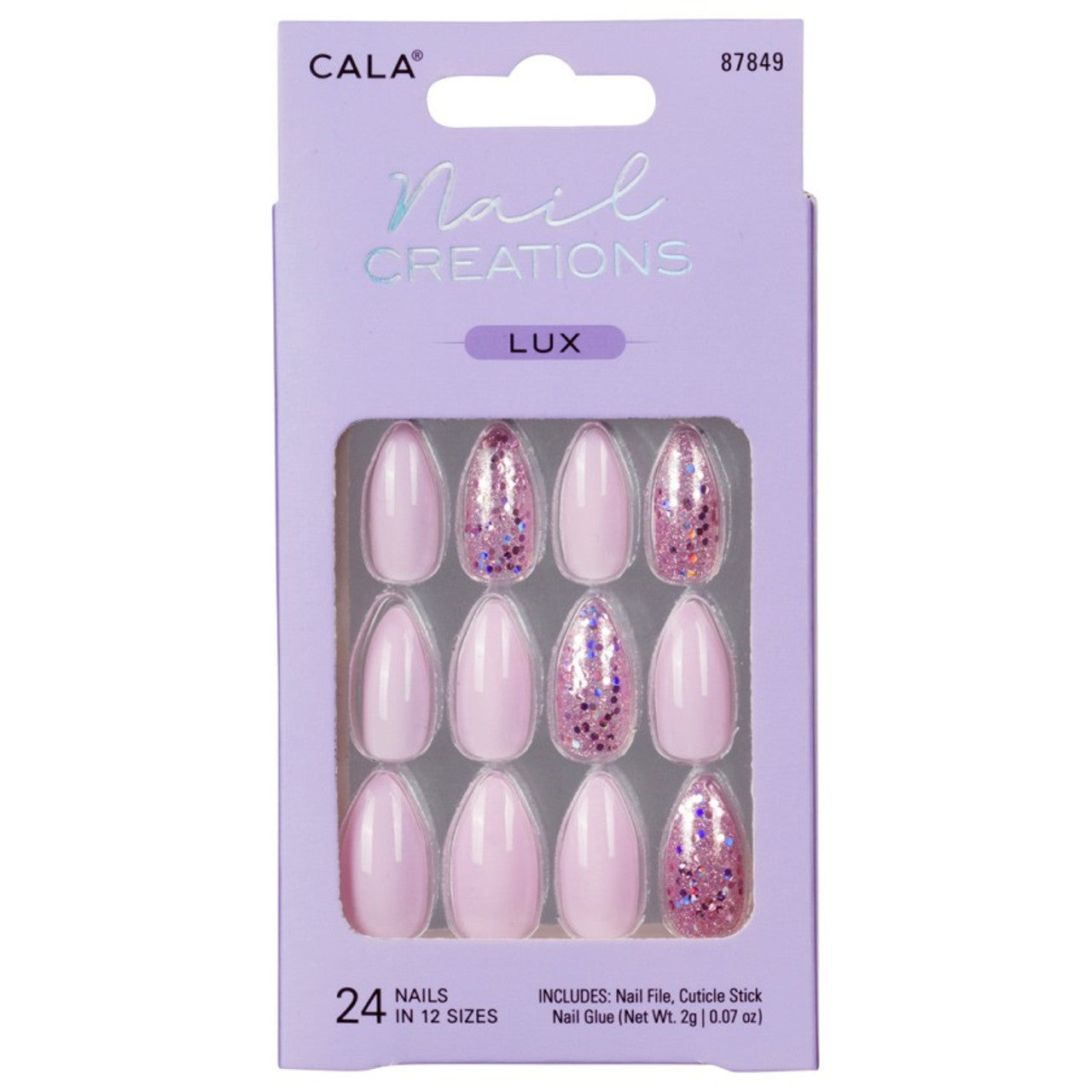 CALA Nail Creations Lux Stiletto (Lavender)