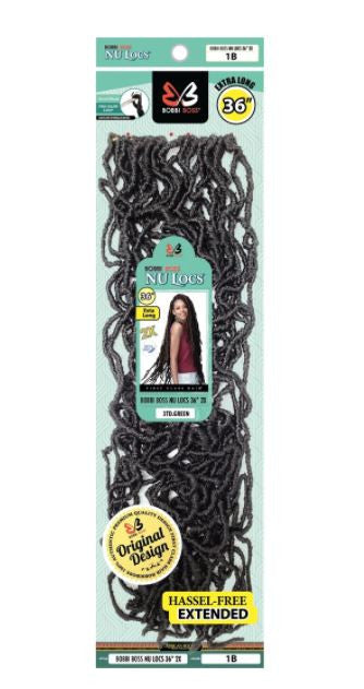 Bobbi Boss Synthetic Crochet Braids - Nu Locs 36" 2X