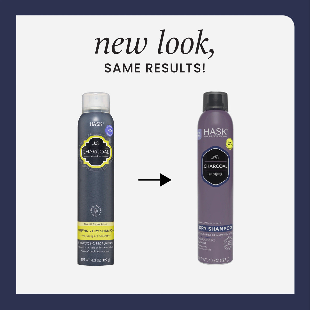 Hask Charcoal Purifying  Dry Shampoo (8.1oz)