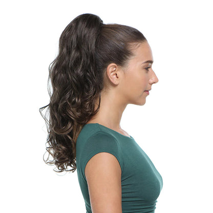 Hair Couture Pony-Clip Extension with Drawstring - CHARM