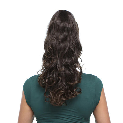 Hair Couture Pony-Clip Extension with Drawstring - CHARM