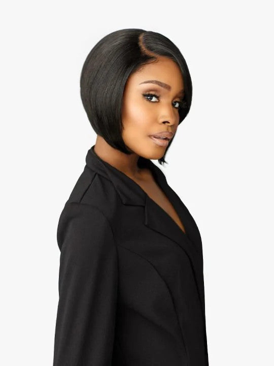 SENSATIONNEL Butta Lace Synthetic HD Lace Front Wig - CHIC BOB LOB UNIT 4