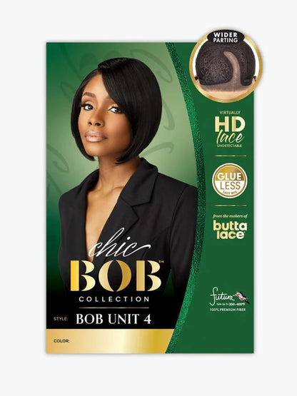 SENSATIONNEL Butta Lace Synthetic HD Lace Front Wig - CHIC BOB LOB UNIT 4