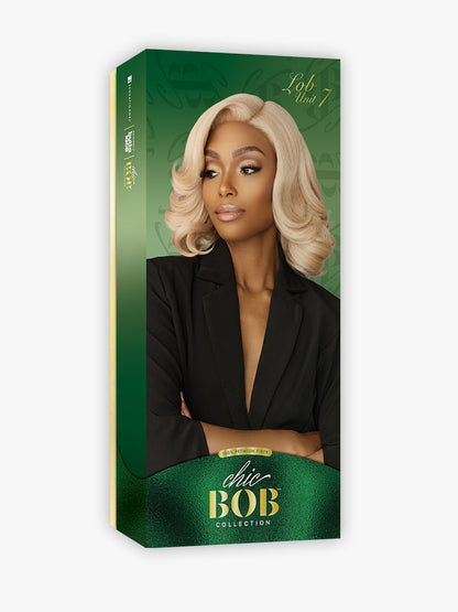 SENSATIONNEL Butta Lace Synthetic HD Lace Front Wig - CHIC BOB LOB UNIT 7