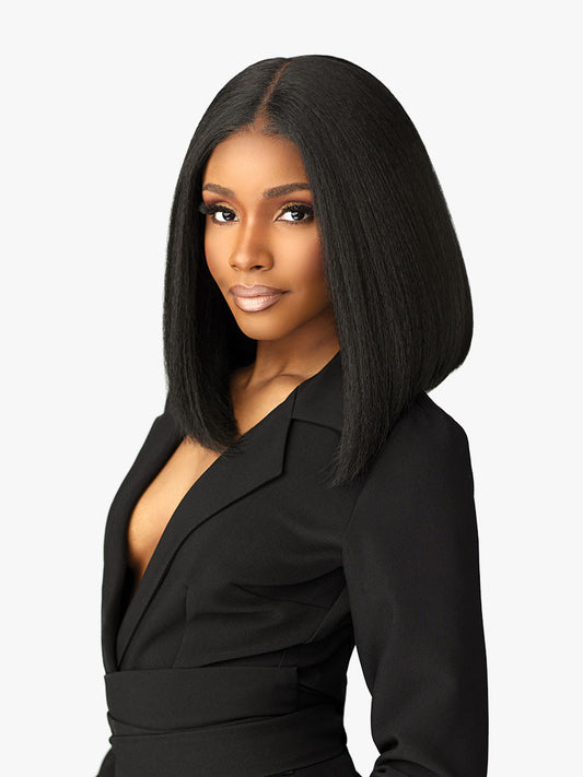 SENSATIONNEL Butta Lace Synthetic HD Lace Front Wig - CHIC BOB LOB UNIT 8