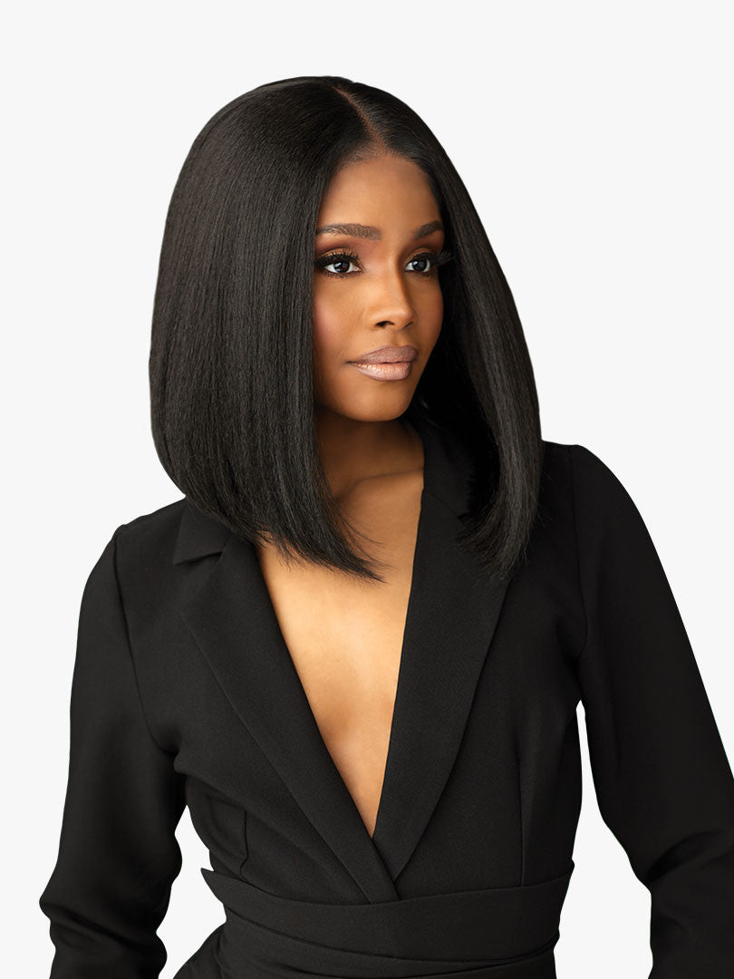 SENSATIONNEL Butta Lace Synthetic HD Lace Front Wig - CHIC BOB LOB UNIT 8