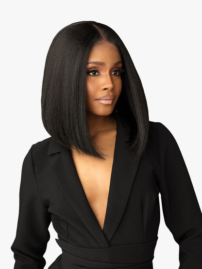 SENSATIONNEL Butta Lace Synthetic HD Lace Front Wig - CHIC BOB LOB UNIT 8