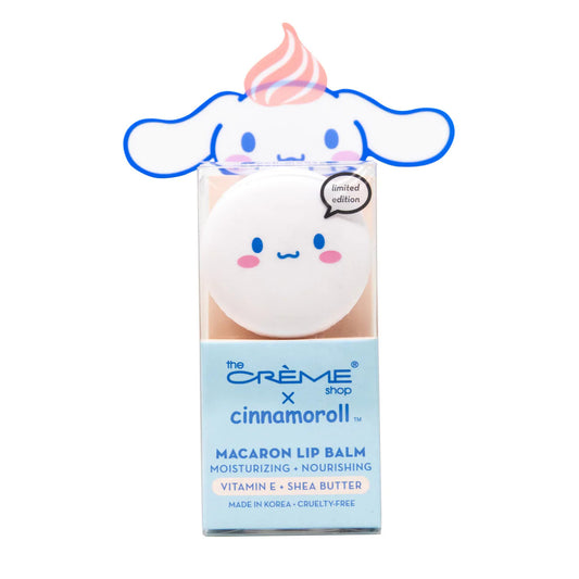 THE CREME SHOP x Cinnamorroll Macaron Lip Balm - Peach Mousse