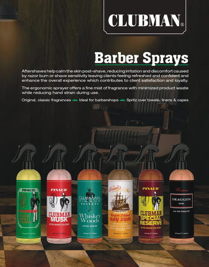 CLUBMAN After Shave Spray (16 oz)