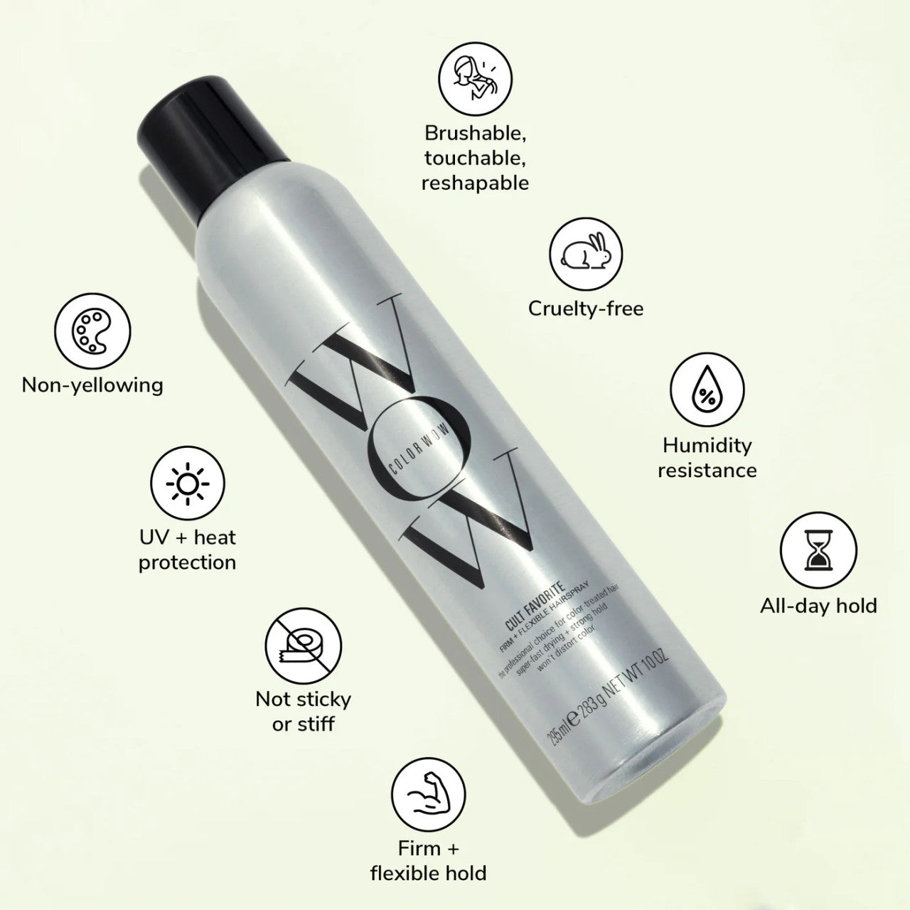 COLOR WOW Cult Favorite Firm + Flexible Hairspray (10 oz)